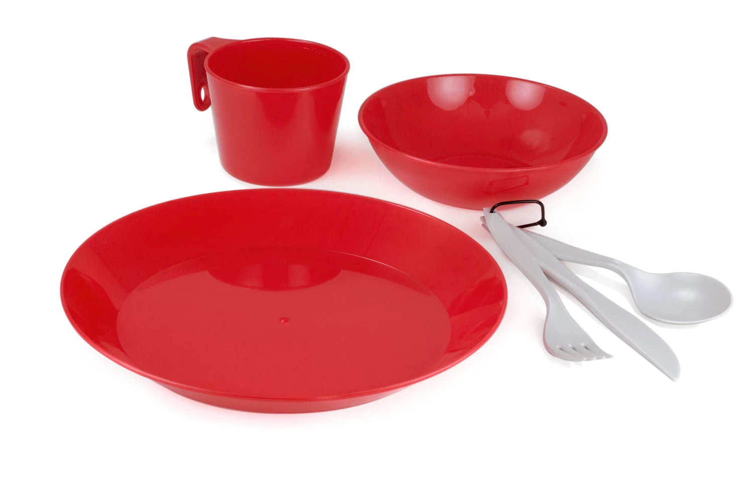GSI Cascadian Set de table 1 personnes, rouge 3 GSI Cascadian Set de table 1 personnes, rouge