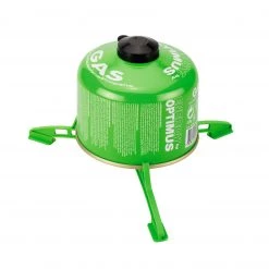 Optimus Stand Pedestal for gas cartridges, vert -Cuisine de Camping Soldes 8018910 Canister Stand with Gas Cartridge