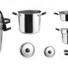 Brunner Academy 8+1 Kit d’ustensiles, argent -Cuisine de Camping Soldes brunner academy 8 1 silver 1