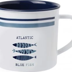 Brunner Atlantic Gobelet, blanc/bleu