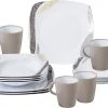 Brunner Melamine Dishes Set 2 Pieces, marron/blanc 2 Brunner Melamine Dishes Set 2 Pieces, marron/blanc -Cuisine de Camping Soldes brunner melamine dishes set 2 pieces design khadi 1