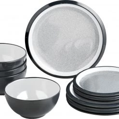 Brunner Midday Service à vaisselles, gris