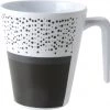 Brunner Pralin Gobelet 30cl, blanc/noir 2 Brunner Pralin Gobelet 30cl, blanc/noir -Cuisine de Camping Soldes brunner pralin mug 30cl design pralin 1