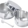 CAMPZ Aluminium Classic Set d’ustensiles de cuisine, argent -Cuisine de Camping Soldes campz classic kochgeschirr set aluminium silber 1