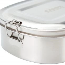 CAMPZ Boîte pour déjeuner en acier inoxydable M 850ml, argent 12 CAMPZ Boîte pour déjeuner en acier inoxydable M 850ml, argent -Cuisine de Camping Soldes campz stainless steel lunch box m 17x14x55cm silver 5