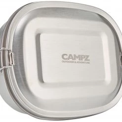 CAMPZ Boîte pour déjeuner en acier inoxydable S 700ml, argent 13 CAMPZ Boîte pour déjeuner en acier inoxydable S 700ml, argent -Cuisine de Camping Soldes campz stainless steel lunch box s 15x127x5cm silver 6