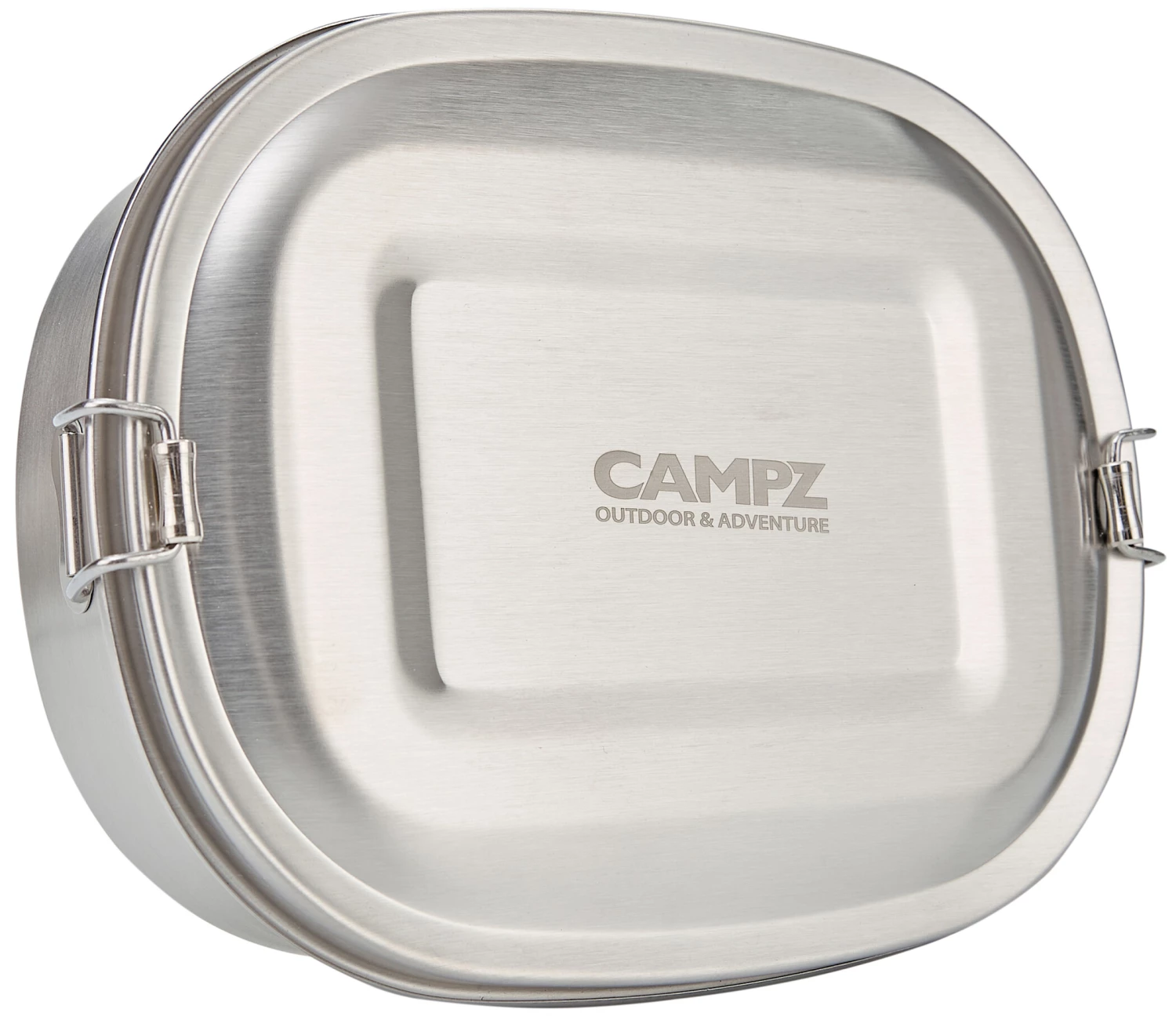 CAMPZ Boîte pour déjeuner en acier inoxydable S 700ml, argent 8 CAMPZ Boîte pour déjeuner en acier inoxydable S 700ml, argent – Image 6