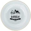 CAMPZ Wanderlust Enamel Deep Plate, vert/blanc -Cuisine de Camping Soldes campz wanderlust enamel deep plate forrest green white cream 1