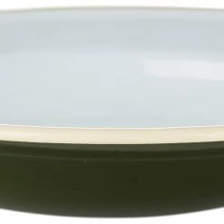 CAMPZ Wanderlust Enamel Deep Plate, vert/blanc 9 CAMPZ Wanderlust Enamel Deep Plate, vert/blanc -Cuisine de Camping Soldes campz wanderlust enamel deep plate forrest green white cream 4