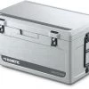 Dometic Cool-Ice CI 85W Glacière avec roues 86l, gris -Cuisine de Camping Soldes dometic cool ice ci 85w kuehlbox mit rollen 86l stone 1