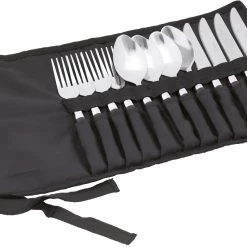 Easy Camp Family Couverts, noir/argent