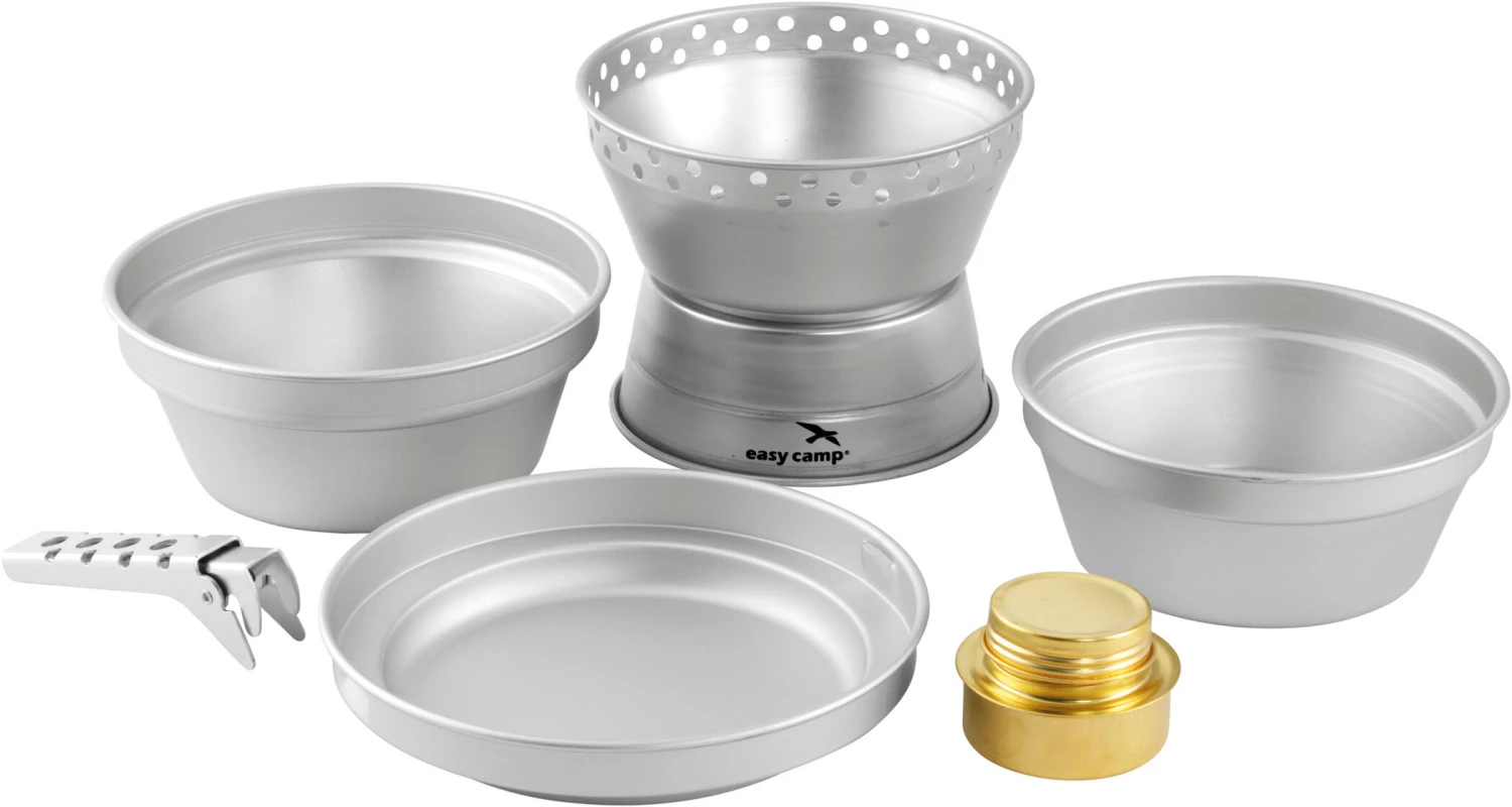Easy Camp Cuisinière anti-tempête, argent 3 Easy Camp Cuisinière anti-tempête, argent