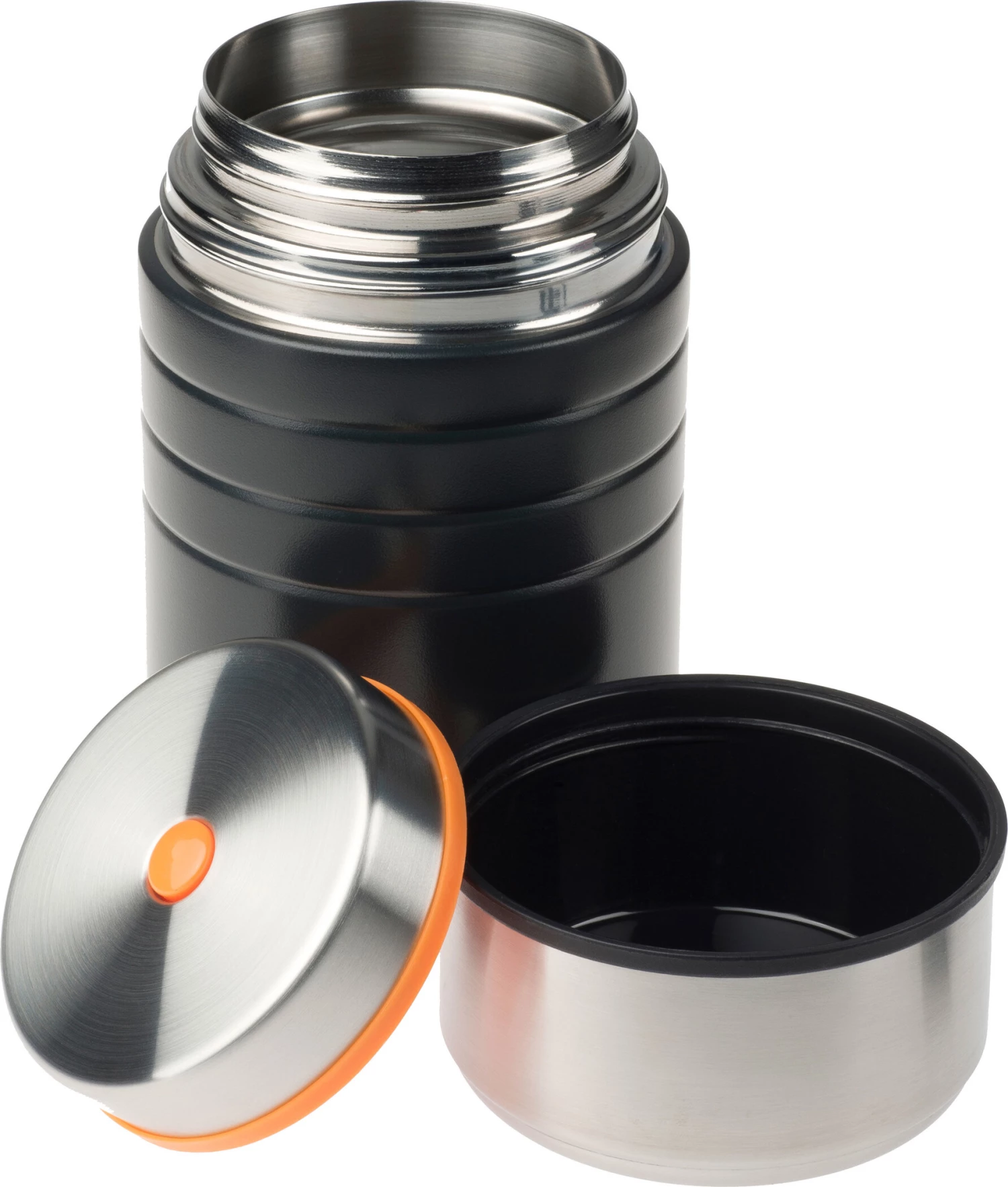 Esbit Majoris Récipient pour aliments 600ml, noir/argent 4 Esbit Majoris Récipient pour aliments 600ml, noir/argent – Image 2