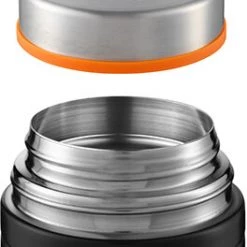 Esbit Majoris Récipient pour aliments 800ml, noir -Cuisine de Camping Soldes esbit majoris foodbehaelter 800ml schwarz 4 1