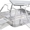 Groenberg Eldfell Grill L with Case, argent 1 Groenberg Eldfell Grill L with Case, argent -Cuisine de Camping Soldes groenberg eldfell grill m with case silver 1