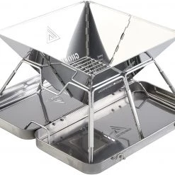 Groenberg Eldfell Grill L with Case, argent 12 Groenberg Eldfell Grill L with Case, argent -Cuisine de Camping Soldes groenberg eldfell grill m with case silver 5