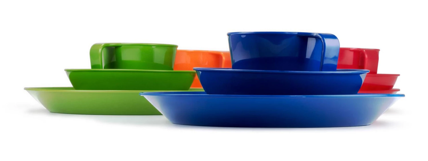 GSI Cascadian Set de table 4 personnes, Multicolore 4 GSI Cascadian Set de table 4 personnes, Multicolore – Image 2