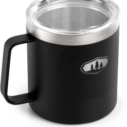 GSI Glacier Stainless Camp Cup 444ml, noir