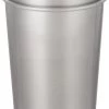 Klean Kanteen Pint Ustensile de cuisine 473ml/4 pièces, argent -Cuisine de Camping Soldes klean kanteen pint cup 473ml 4 pieces brushed stainless 1
