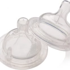 Klean Kanteen Tétine pour Biberon Pack de 2 Medium Flow Enfant, transparent