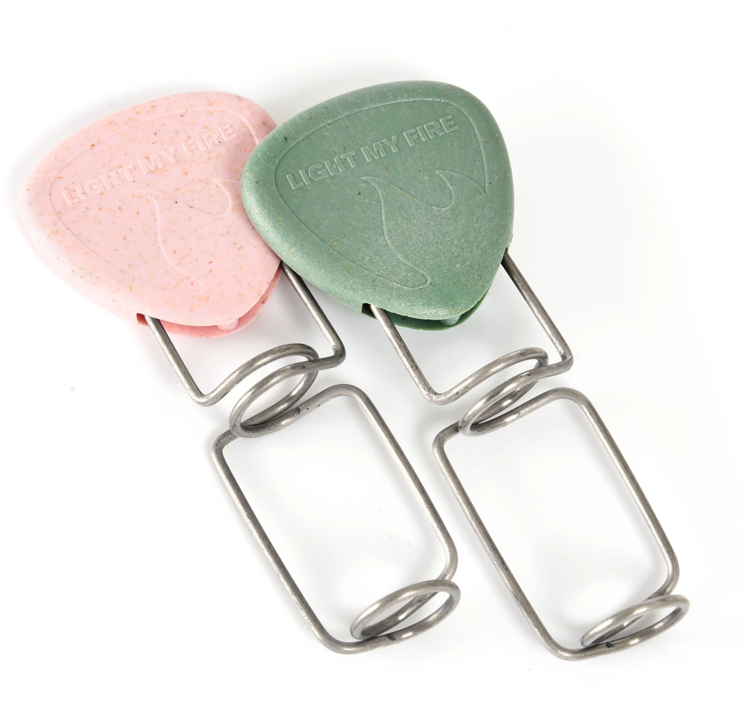 Light My Fire Grandpa's FireFork BIO 2 packs, vert/rose 3 Light My Fire Grandpa's FireFork BIO 2 packs, vert/rose