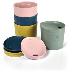 Light My Fire MyCup´n Lid Cup Short 4 Pack, Multicolore