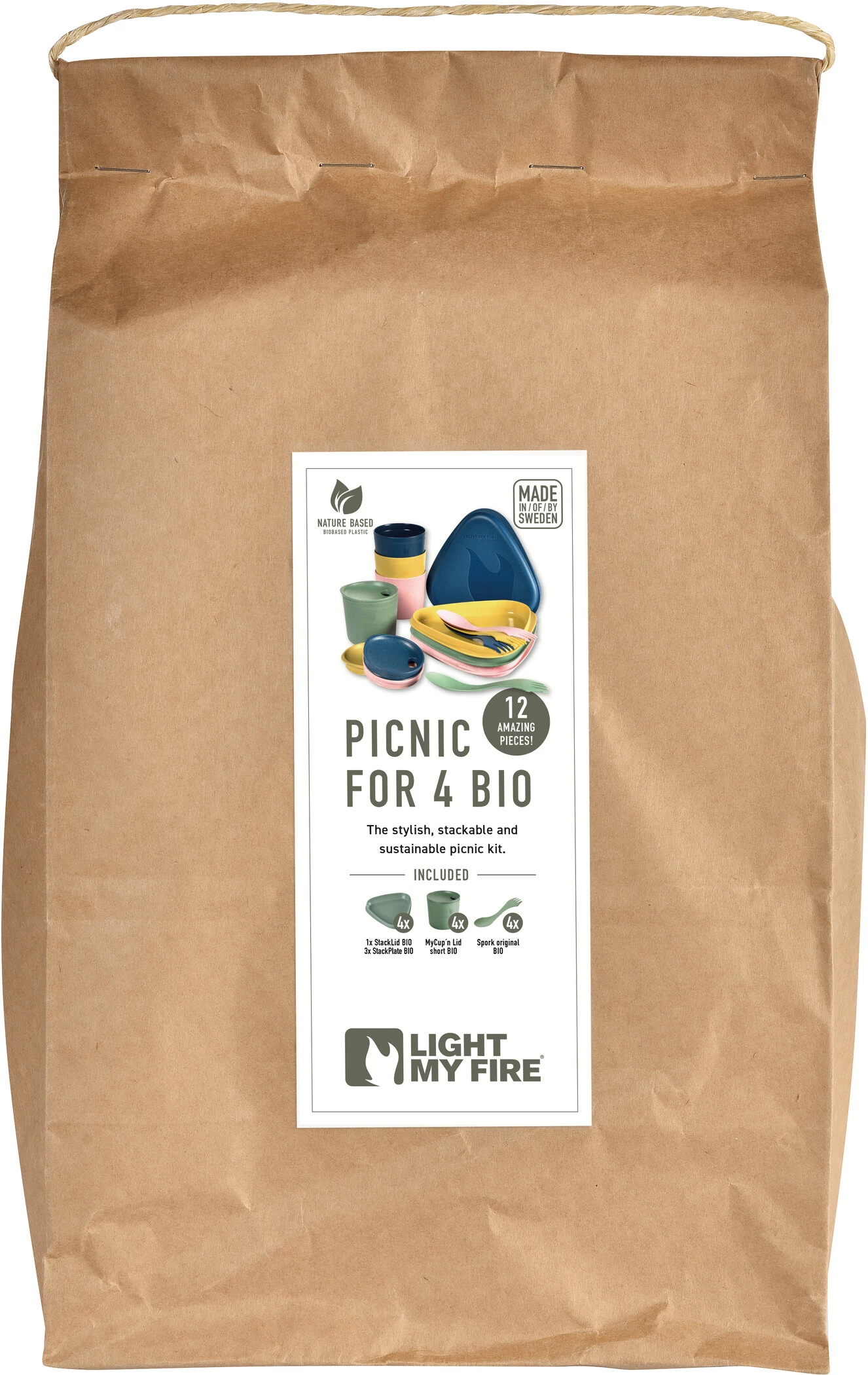 Light My Fire Picnic for 4, Multicolore 7 Light My Fire Picnic for 4, Multicolore – Image 5