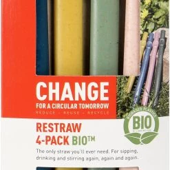 Light My Fire ReStraw BIO 4 packs, Multicolore -Cuisine de Camping Soldes light my fire restraw bio 4 pack nature 3