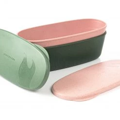 Light My Fire SnapBox Oval BIO 2 packs, vert/rose