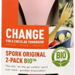 Light My Fire Spork Original BIO 2 packs, vert/rose 8 Light My Fire Spork Original BIO 2 packs, vert/rose -Cuisine de Camping Soldes light my fire spork original bio 2 pack sandygreen dustypink 3 2