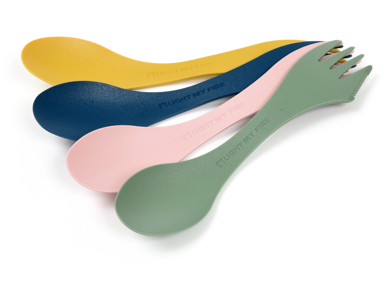 Light My Fire Spork Original BIO 4 packs, Multicolore 3 Light My Fire Spork Original BIO 4 packs, Multicolore