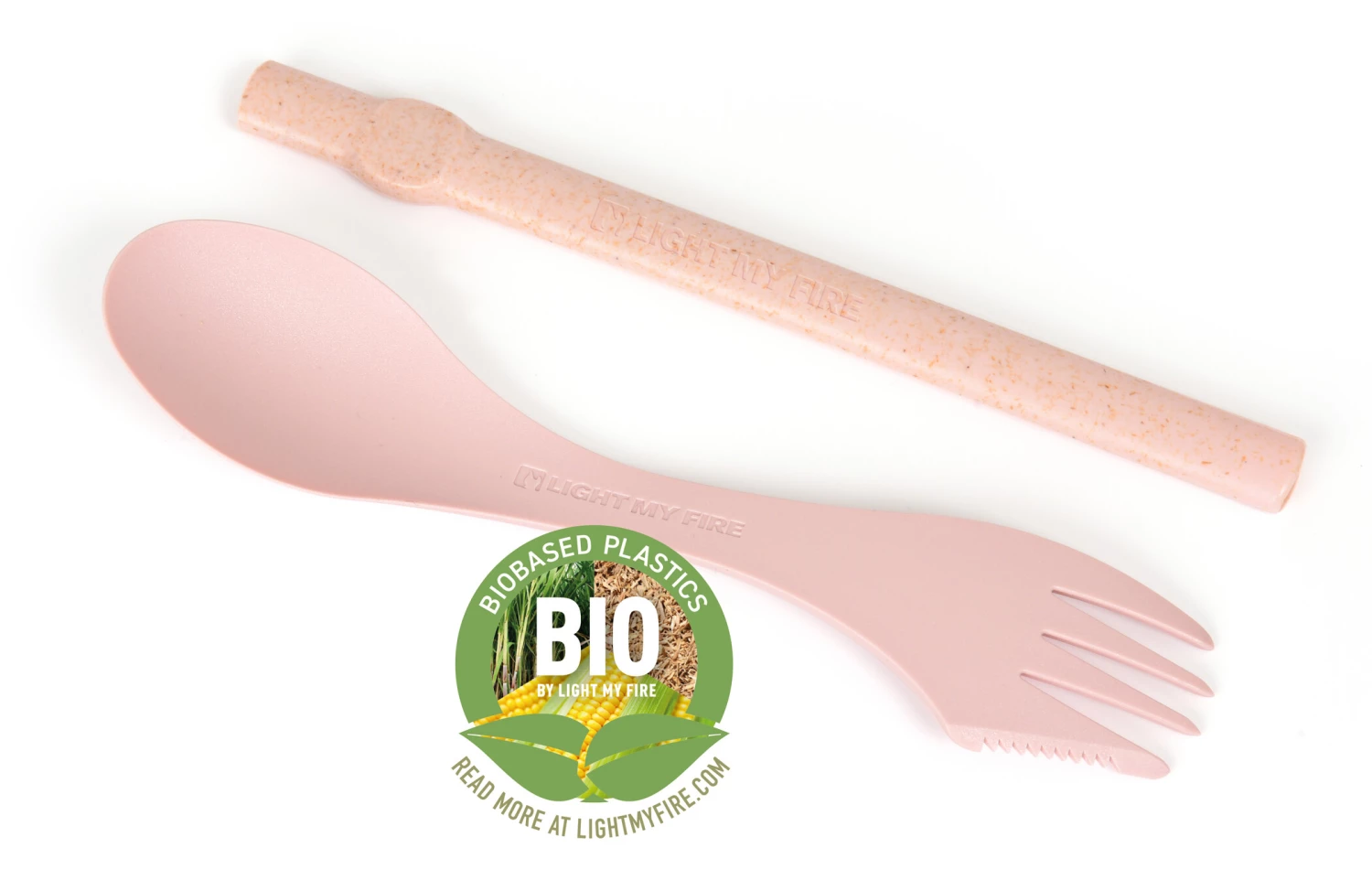 Light My Fire Spork´n Straw BIO, rose 4 Light My Fire Spork´n Straw BIO, rose – Image 2