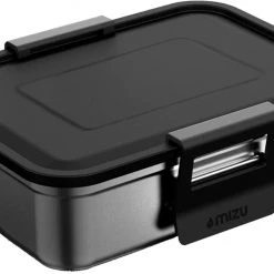 MIZU Food Box Avec planche à découper, noir -Cuisine de Camping Soldes mizu food box with cutting board black 3