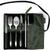 MIZU Urban Cutlery Set, bleu -Cuisine de Camping Soldes mizu urban cutlery set army green 1 2