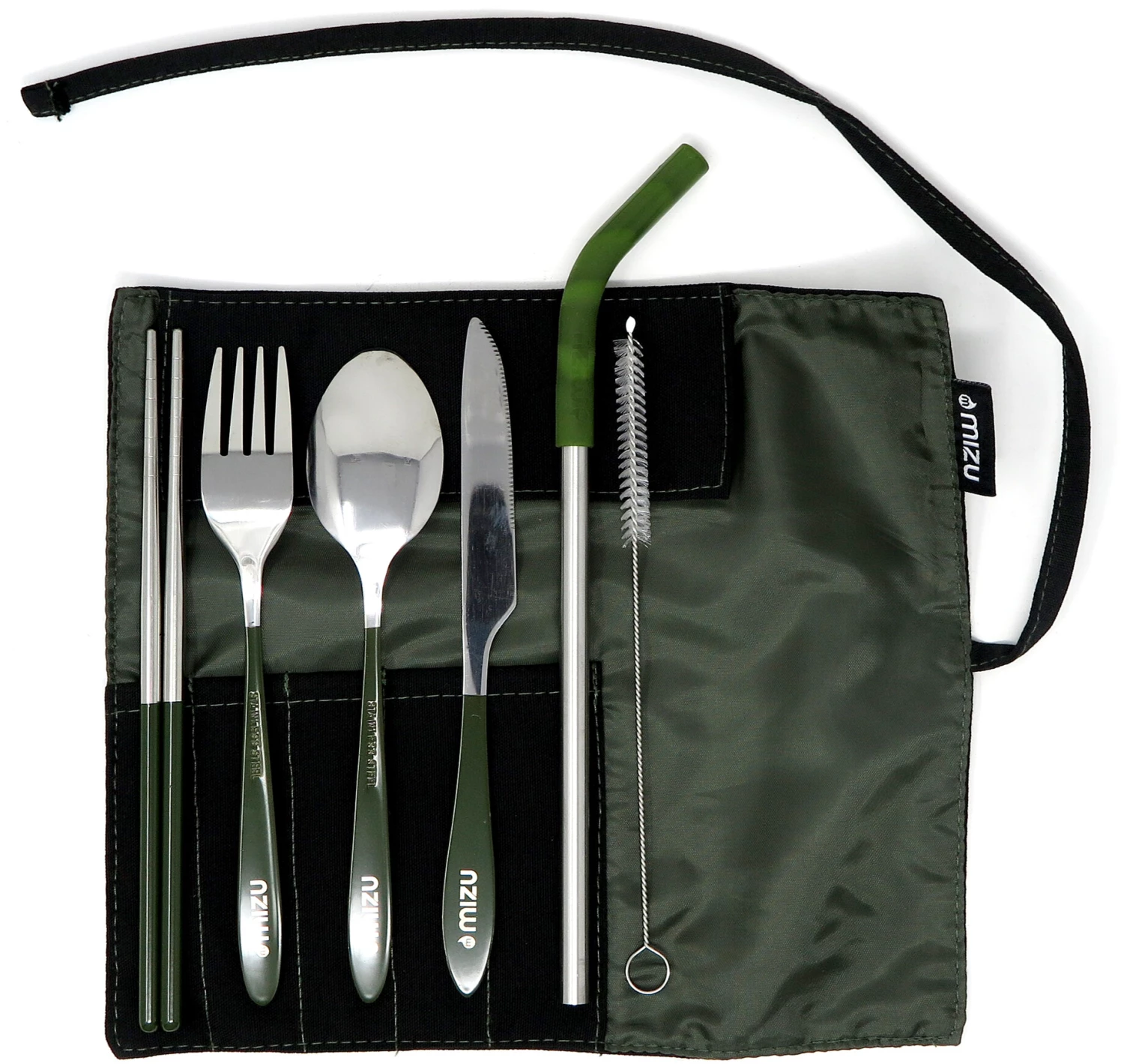 MIZU Urban Cutlery Set, bleu/argent 3 MIZU Urban Cutlery Set, bleu/argent