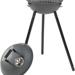 Outwell Calvados Plaque pour barbecue L, gris/noir -Cuisine de Camping Soldes outwell calvados l grill 2