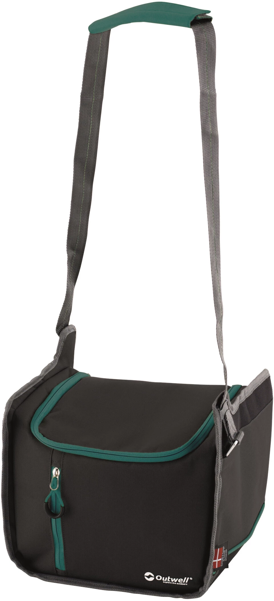 Outwell Cormorant Sac réfrigérant S, noir/vert 4 Outwell Cormorant Sac réfrigérant S, noir/vert – Image 2