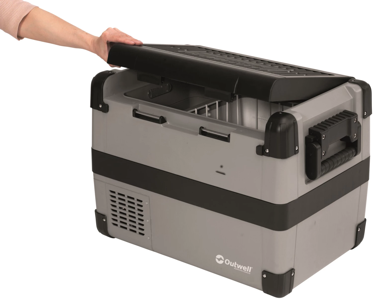 Outwell Deep Cool Box 35l, gris/noir 4 Outwell Deep Cool Box 35l, gris/noir – Image 2