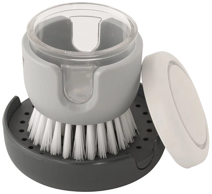 Outwell Kitson Brosse avec distributeur de savon, blanc/gris 3 Outwell Kitson Brosse avec distributeur de savon, blanc/gris