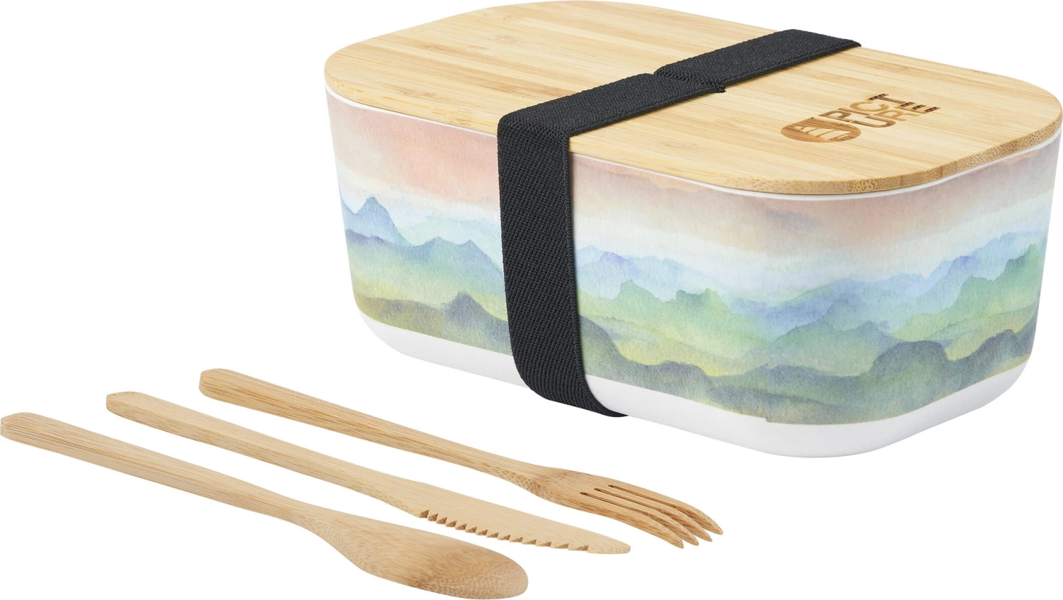 Picture Ebi Bento Set Lunch Box, noir/blanc 4 Picture Ebi Bento Set Lunch Box, noir/blanc – Image 2