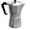 Basic Nature Bellanapoli Cafetière à espresso 6 Cups, argent -Cuisine de Camping Soldes relags bellanapoli espresso maker 6 tassen alu natur 1