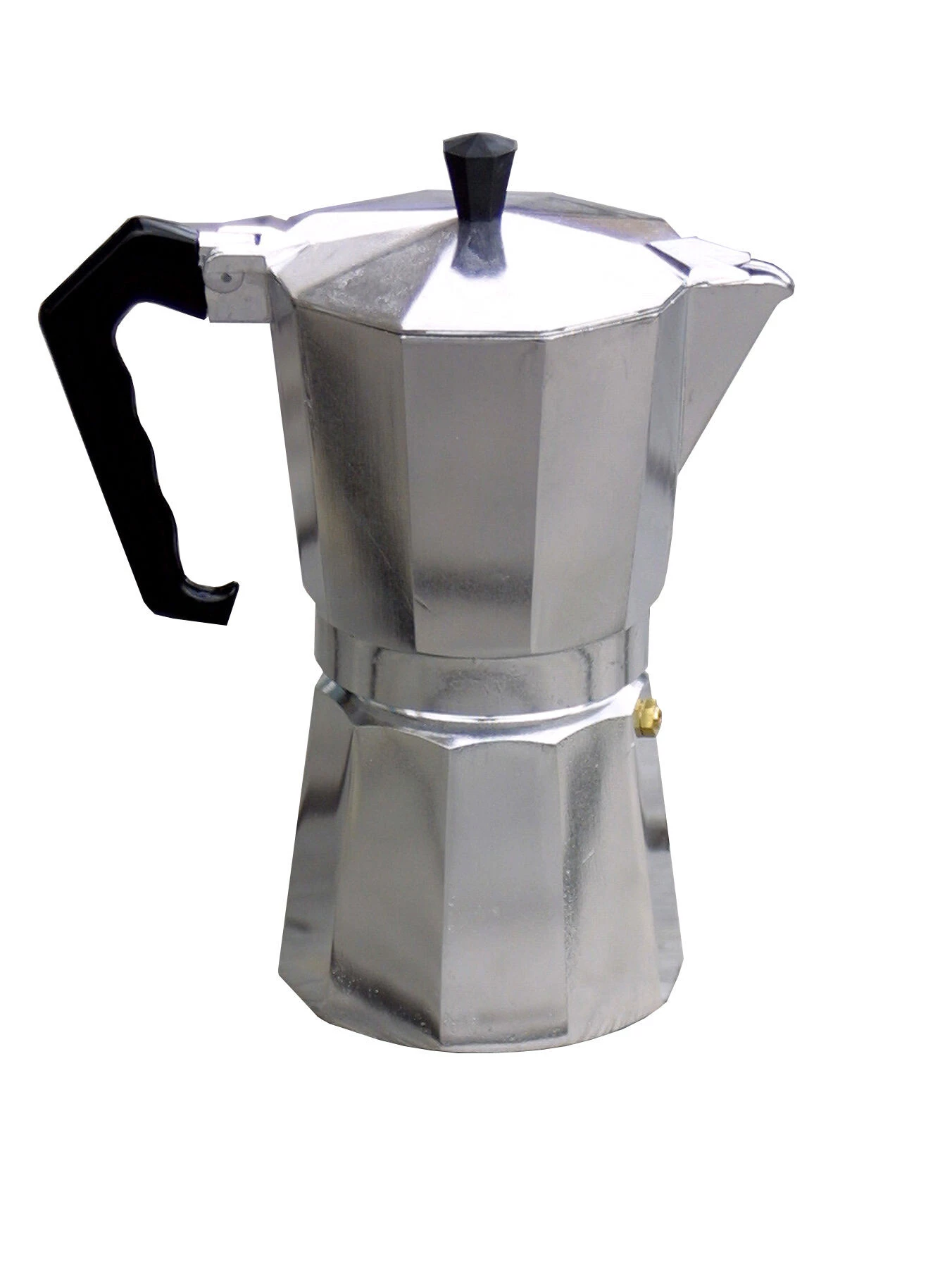 Basic Nature Bellanapoli Cafetière à espresso 6 Cups, argent 3 Basic Nature Bellanapoli Cafetière à espresso 6 Cups, argent