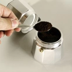 Basic Nature Bellanapoli Cafetière à espresso 6 Cups, argent 11 Basic Nature Bellanapoli Cafetière à espresso 6 Cups, argent -Cuisine de Camping Soldes relags bellanapoli espresso maker 6 tassen alu natur 5