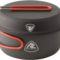 Robens Frontier Pro Set de cuisson M, noir -Cuisine de Camping Soldes robens frontier pro cook set m black 3