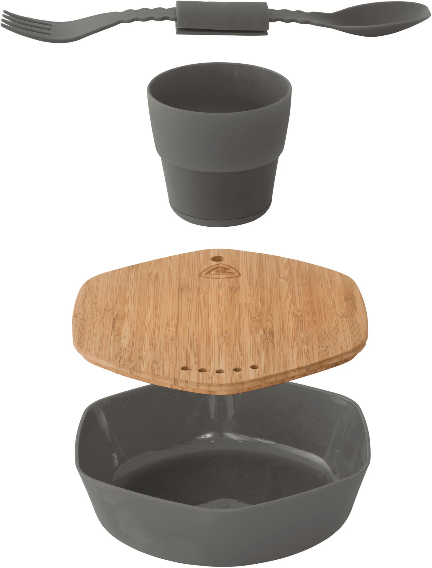 Robens Leaf Kit Repas, bleu/marron 6 Robens Leaf Kit Repas, bleu/marron – Image 4