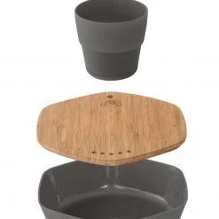 Robens Leaf Kit Repas, gris 11 Robens Leaf Kit Repas, gris -Cuisine de Camping Soldes robens leaf meal kit anthracite 4 2