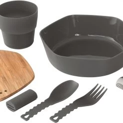 Robens Leaf Kit Repas, bleu/marron 12 Robens Leaf Kit Repas, bleu/marron -Cuisine de Camping Soldes robens leaf meal kit anthracite 5 1