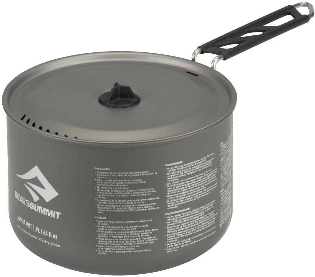 Sea to Summit Alpha Casserole 1,9l, gris 3 Sea to Summit Alpha Casserole 1,9l, gris