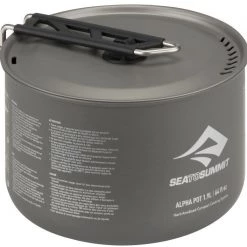 Sea to Summit Alpha Casserole 1,9l, gris 10 Sea to Summit Alpha Casserole 1,9l, gris -Cuisine de Camping Soldes sea to summit alpha pot 19l grey 3