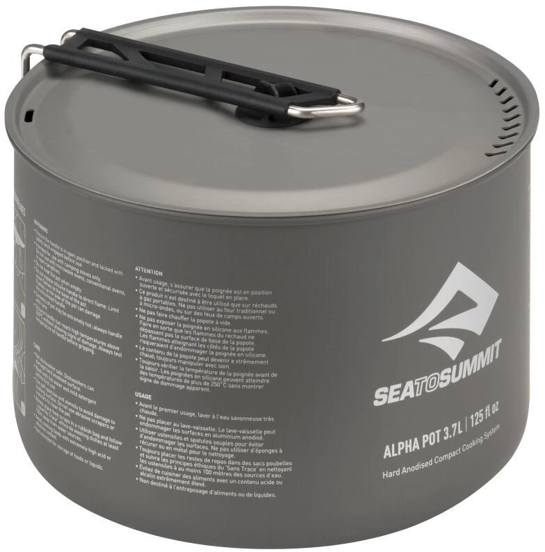 Sea to Summit Alpha Casserole 3,7l, gris 5 Sea to Summit Alpha Casserole 3,7l, gris – Image 3